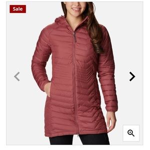 Columbia powder lite mid jacket small